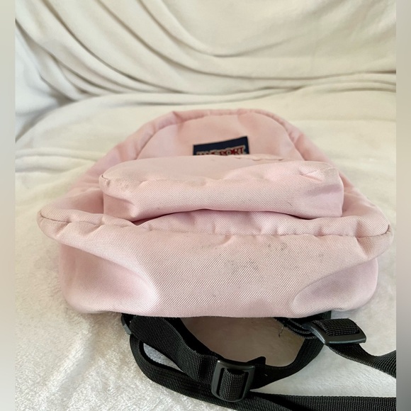 JanSport Half Pint Mini Backpack Misty Rose 12" - Picture 5 of 6
